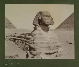 Sphinx (légende originale)[ de Ghizeh, Egypte ]