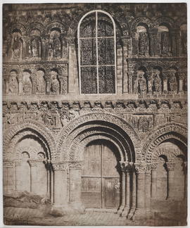 Façade de l'église Notre-Dame-la-Grande de Poitiers